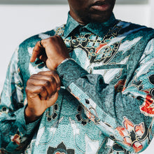 Madiba Original - Symphonie Men's Long Sleeve Vegan Silk Shirt