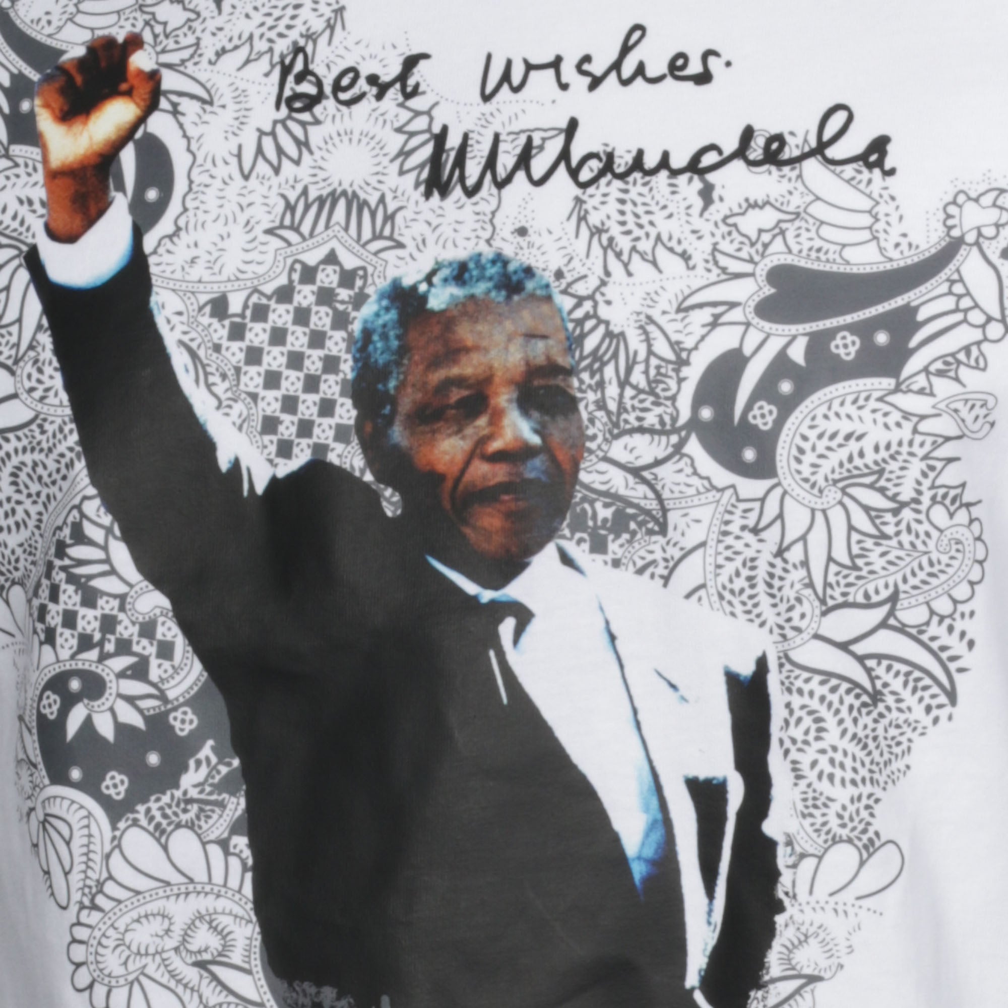 Freedom Day 100% Cotton Printed T-shirt White