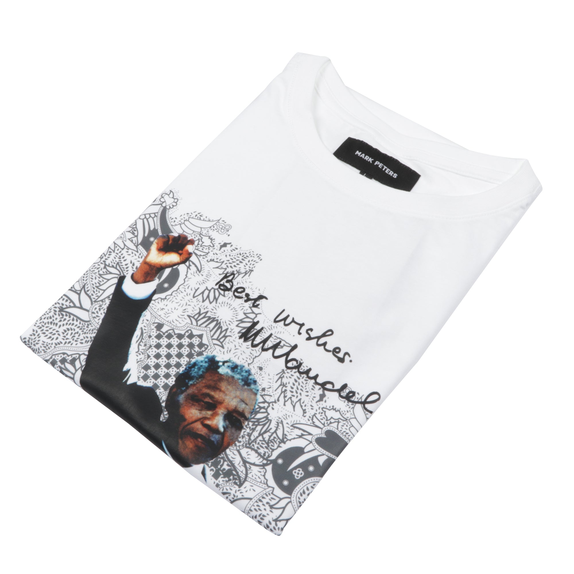 Freedom Day 100% Cotton Printed T-shirt White
