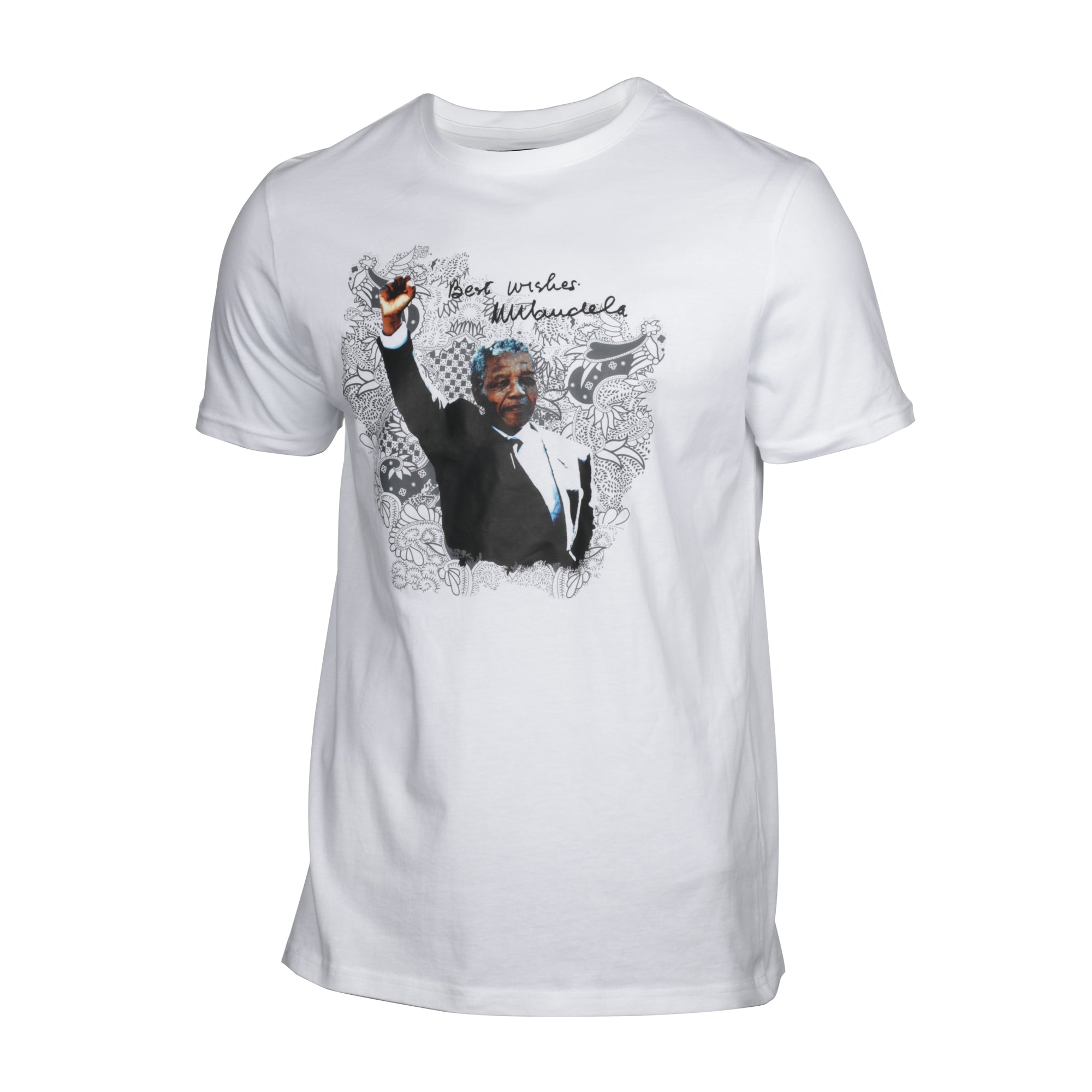 Freedom Day 100% Cotton Printed T-shirt White