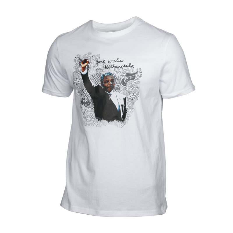 Freedom Day 100% Cotton Printed T-shirt White