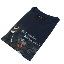Freedom Day 100% Cotton Printed T-shirt Navy