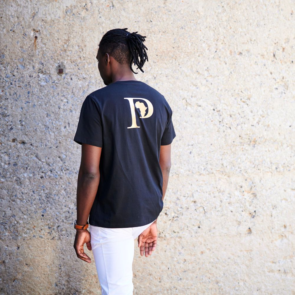 Africa P - Black T-Shirt