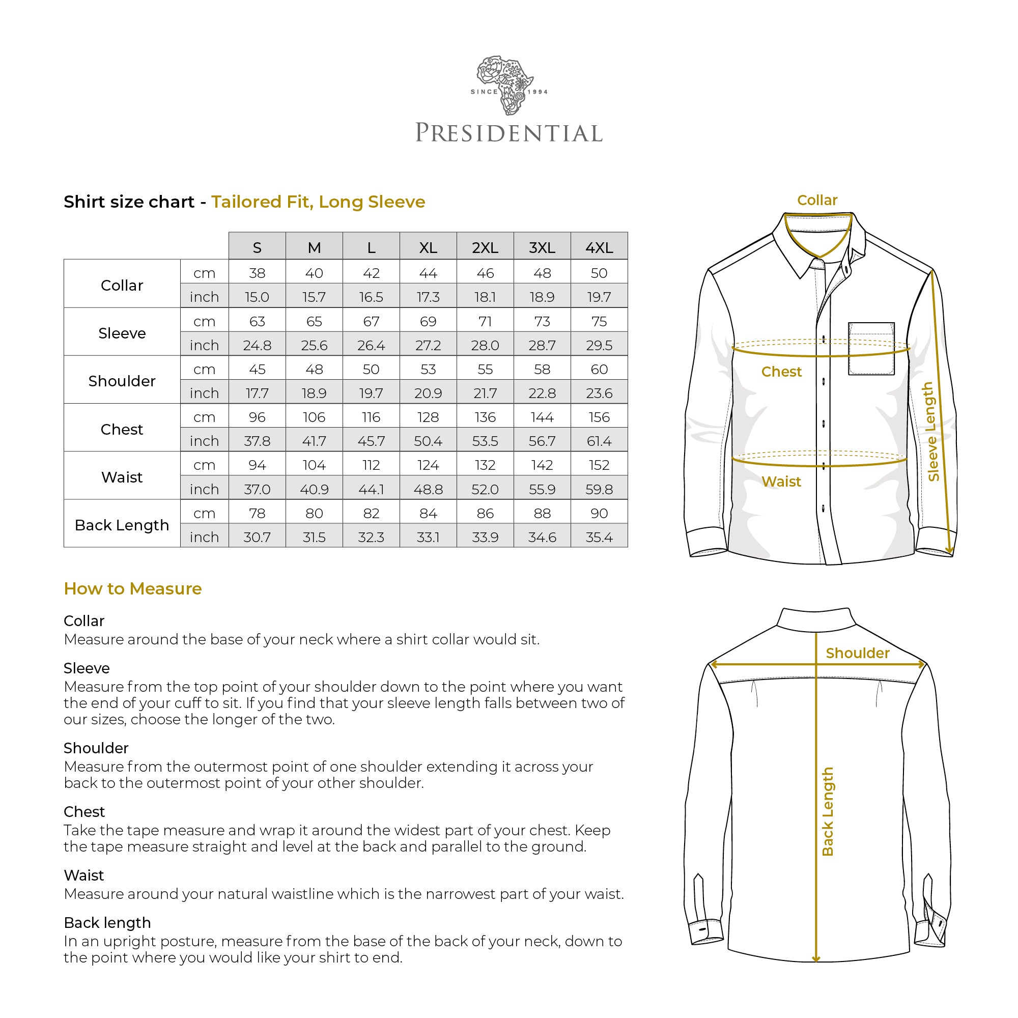Classic White Long Sleeve Cotton Sateen Embroidered Multi-Pocket Men's Shirt