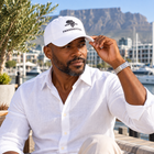 Presidential Men's Cap Golf Flex Fit Delta Lightweight, Adjustable Back - White/Black