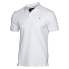 Cotton Golfer Polo Shirt Plain White