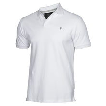 Cotton Golfer Polo Shirt Plain White