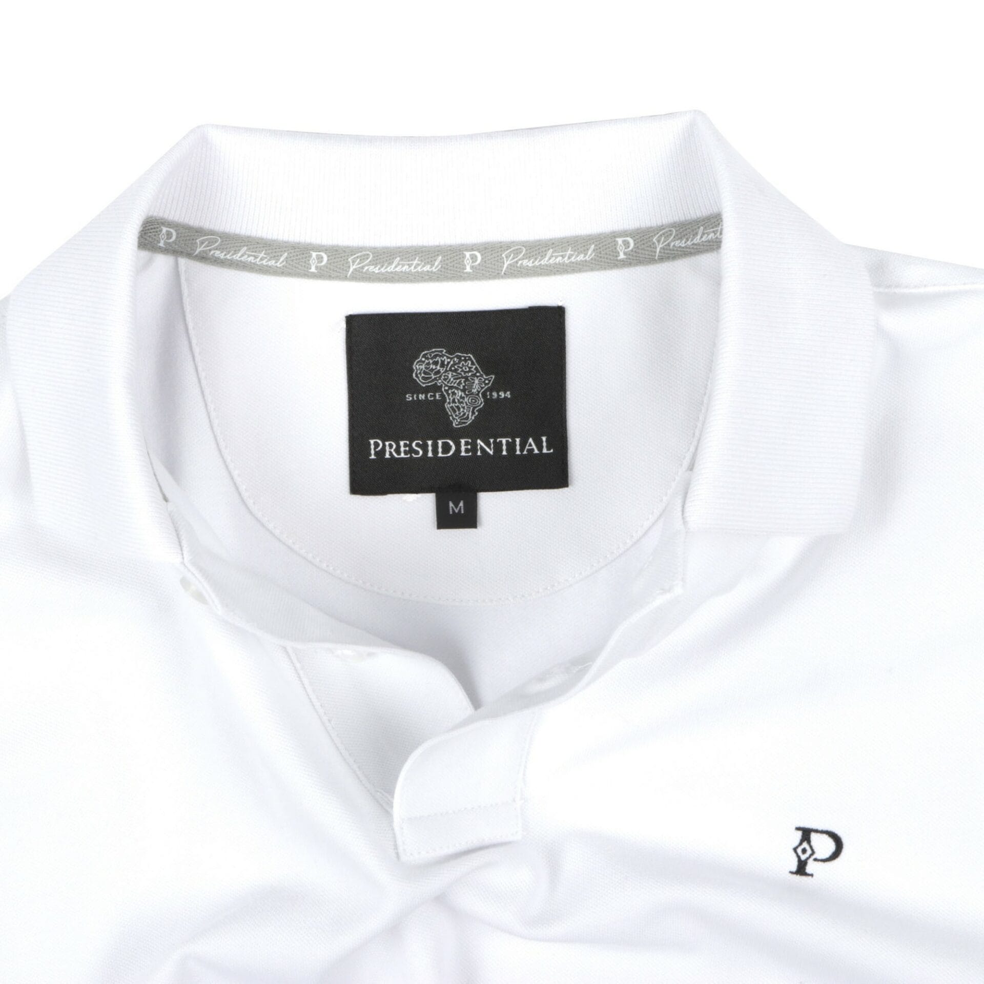 Cotton Golfer Polo Shirt Plain White