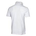 Cotton Golfer Polo Shirt Plain White