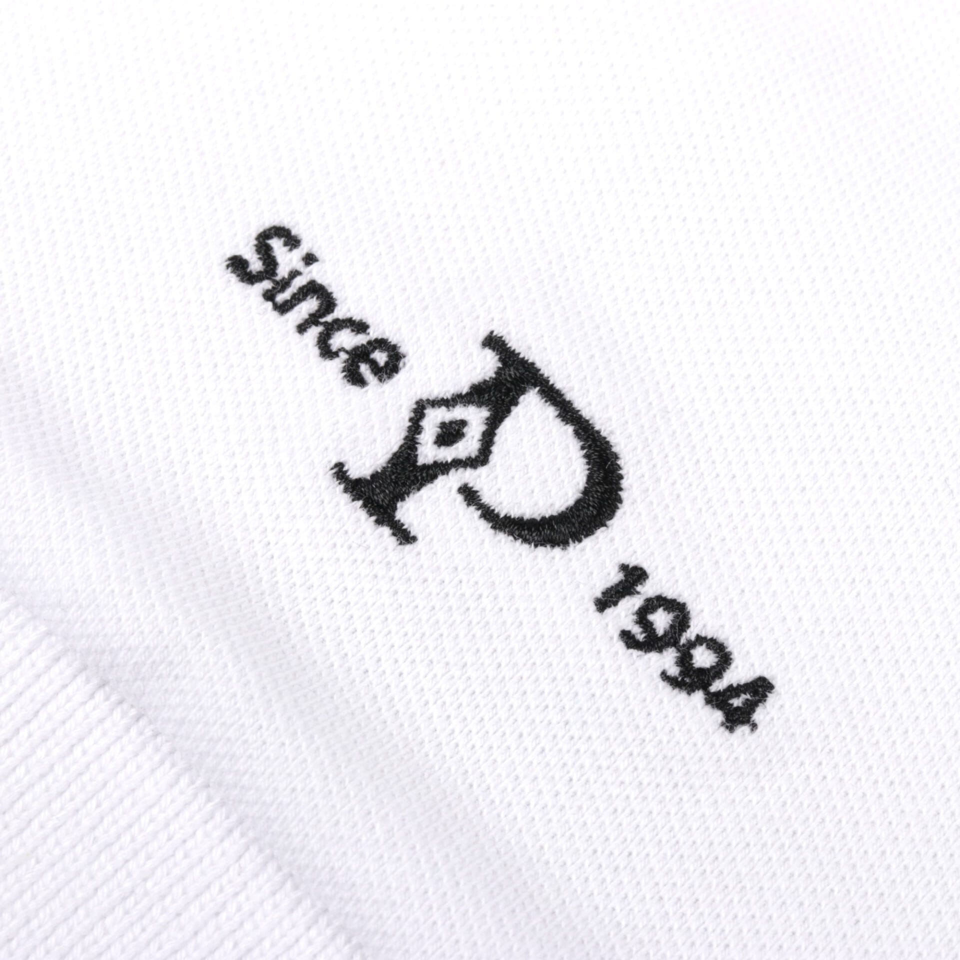 Cotton Golfer Polo Shirt Plain White