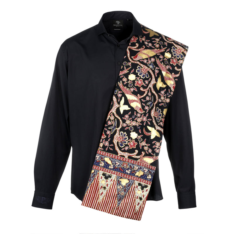 Golden Bird - Hand Painted Shoulder Throw