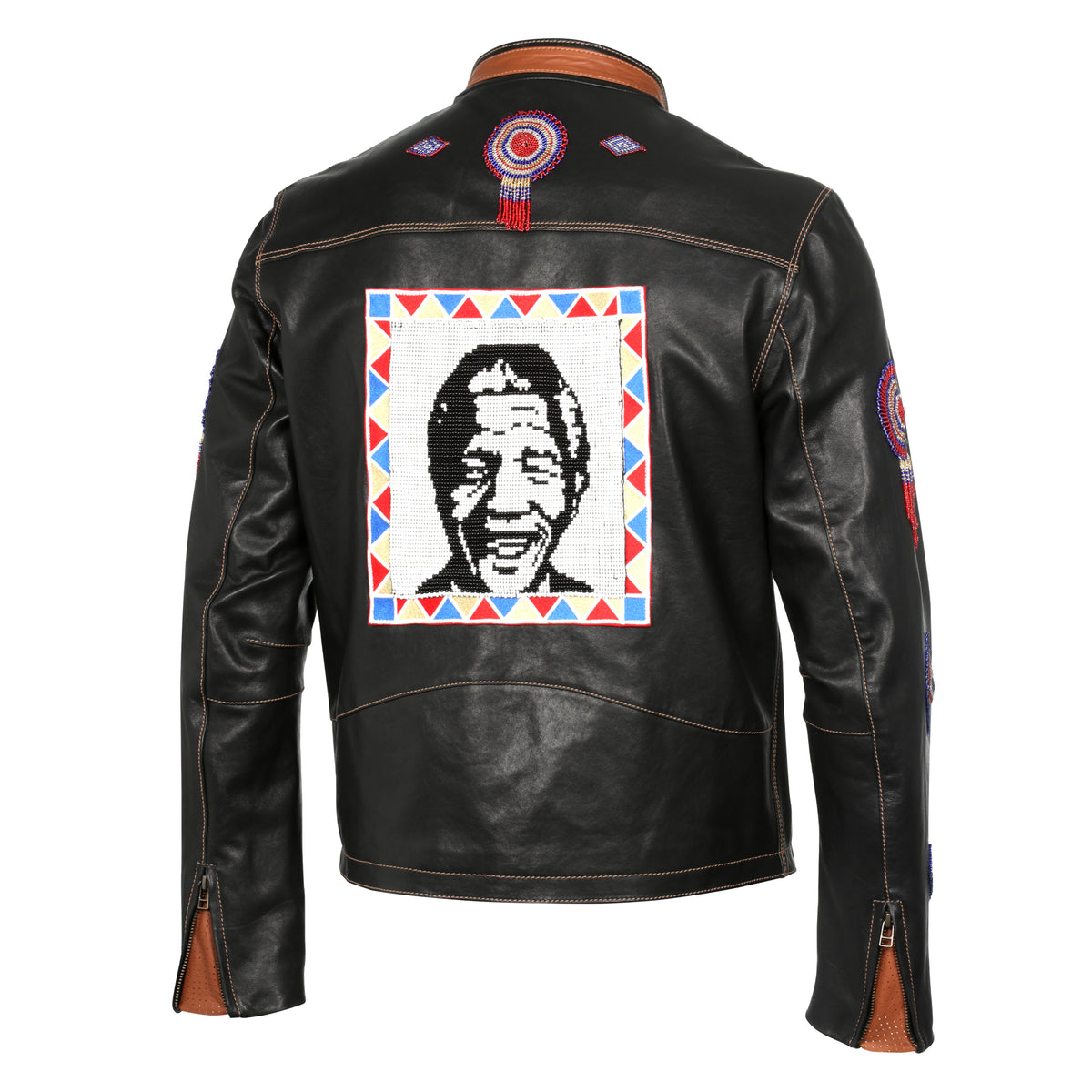 Presidential Black Men’s Leather Jacket – Premium Stylish Outerwear
