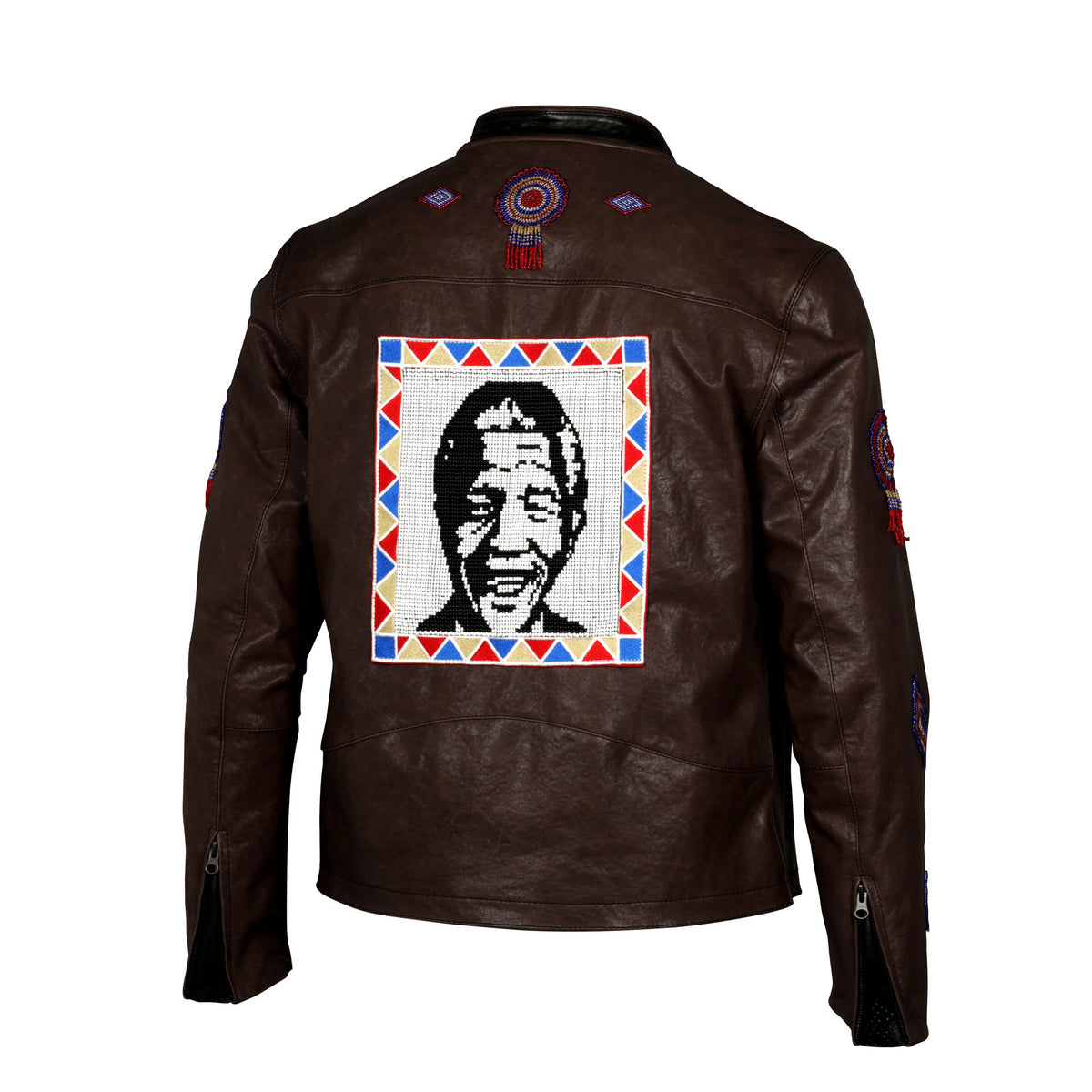 Presidential Brown Men’s Leather Jacket – Premium Stylish Outerwear