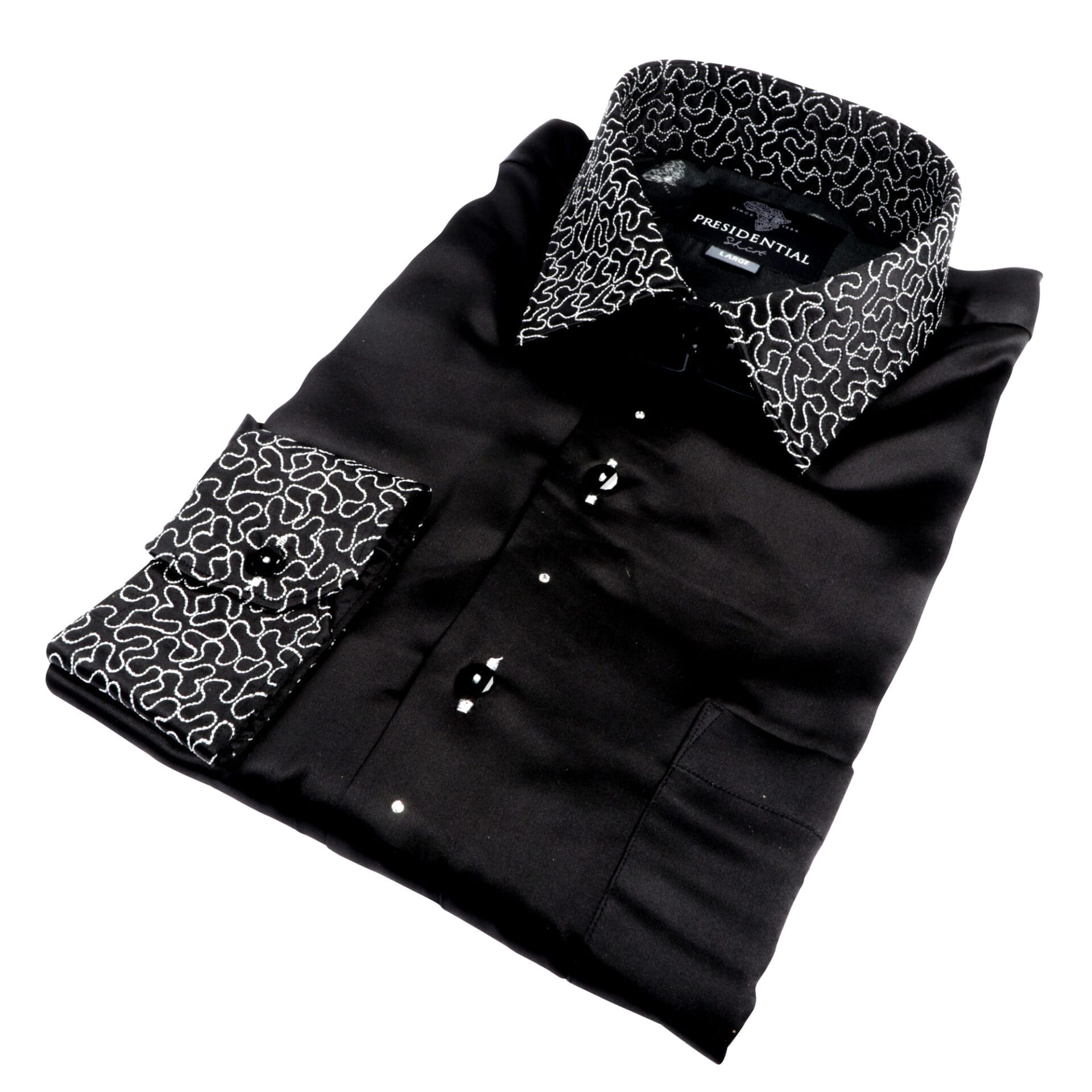diamante dress shirts Indochino Men's Custom London Diamond Print Sage Ivory Shirt