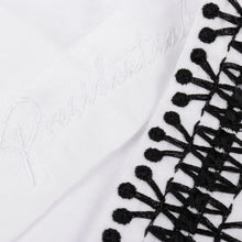 Classic Embroidered Rayon White Long Sleeve Viscose Men's Shirt