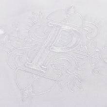 Classic Embroidered Rayon White Long Sleeve Viscose Men's Shirt