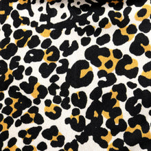 Madiba Original Leopard Face Iconic 100% Silk Shirt With Swarovski Buttons