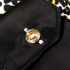 Madiba Original Leopard Face Iconic 100% Silk Shirt With Swarovski Buttons
