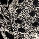 Black Diamante Iconic 100% Silk Shirt With Chest Embroidery