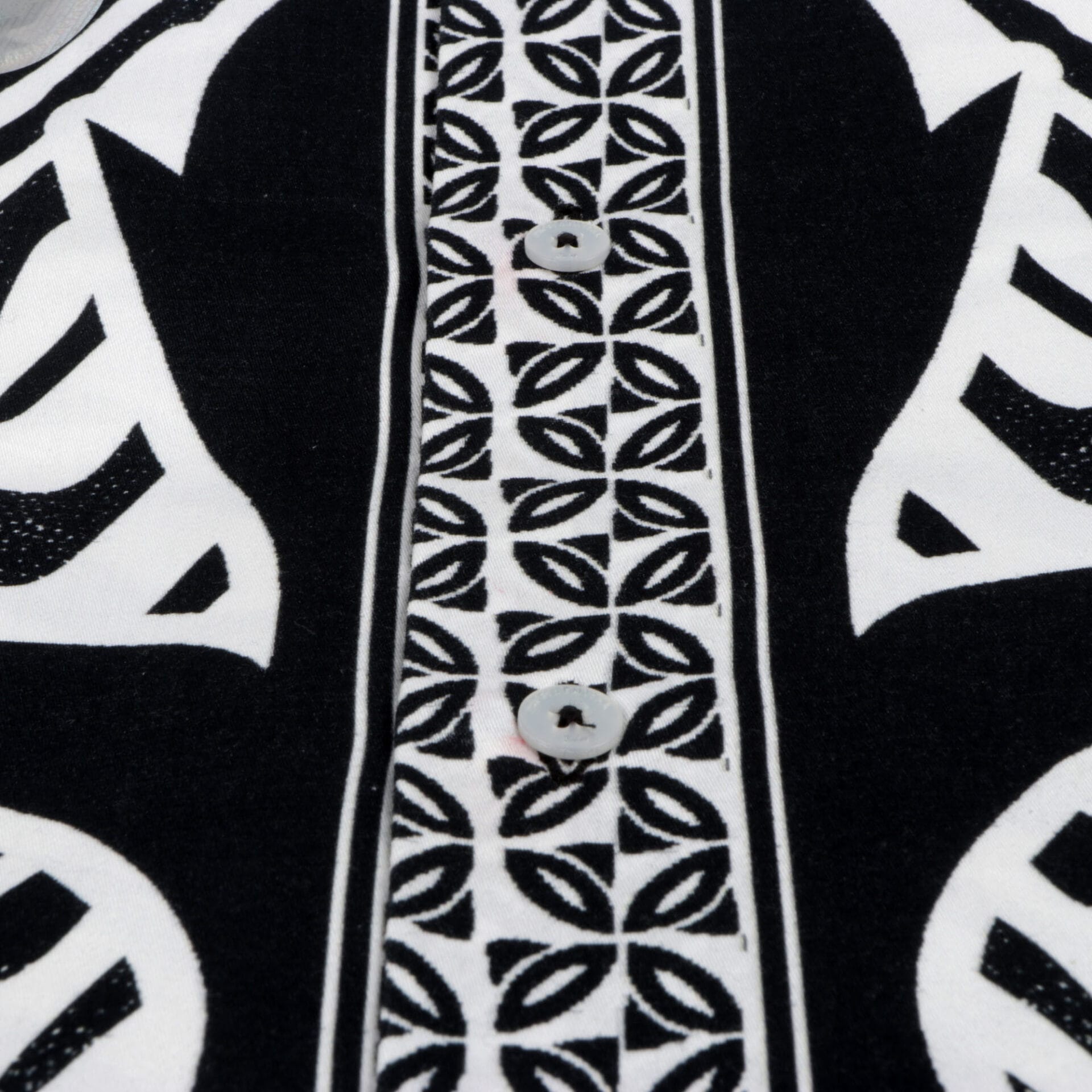 Traditional Zebra Men's Long Sleeve Printed Cotton Shirt