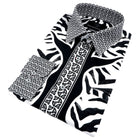 Traditional Zebra Men's Long Sleeve Printed Cotton Shirt