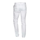 Presidential Men's Cotton Slim Fit Chino Pants - White