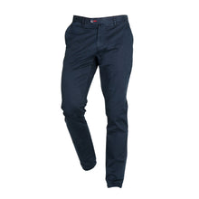 Presidential Men's Cotton Slim Fit Chino Pants - Navy