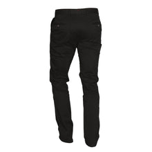 Presidential Men's Cotton Slim Fit Chino Pants - Black