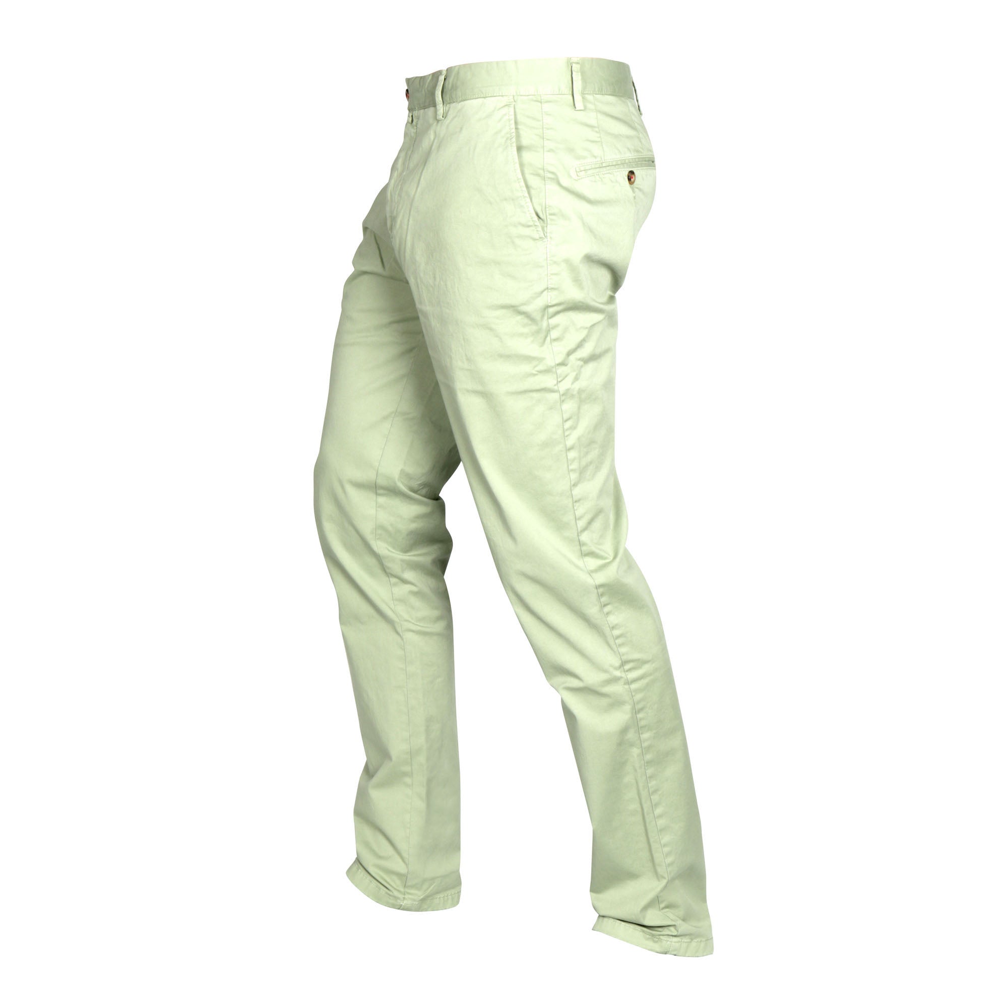 Presidential Men's Cotton Slim Fit Chino Pants - Sage
