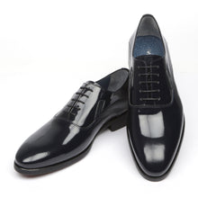Classic Derby Navy Men’s Dress Shoes – Timeless Formal Leather Footwear