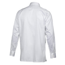 White Safari Multi-Pocket Pleated Epaulettes Long Sleeve Shirt