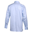 Light Blue Safari Multi-Pocket Pleated Epaulettes Long Sleeve Shirt