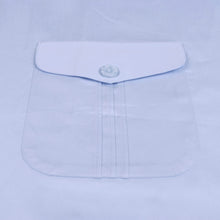 Light Blue Safari Multi-Pocket Pleated Epaulettes Long Sleeve Shirt