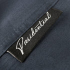 Navy Safari Multi-Pocket Pleated Epaulettes Long Sleeve Shirt