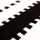 Chest Horizontal Beam White Long Sleeve Cotton Men's Shirt