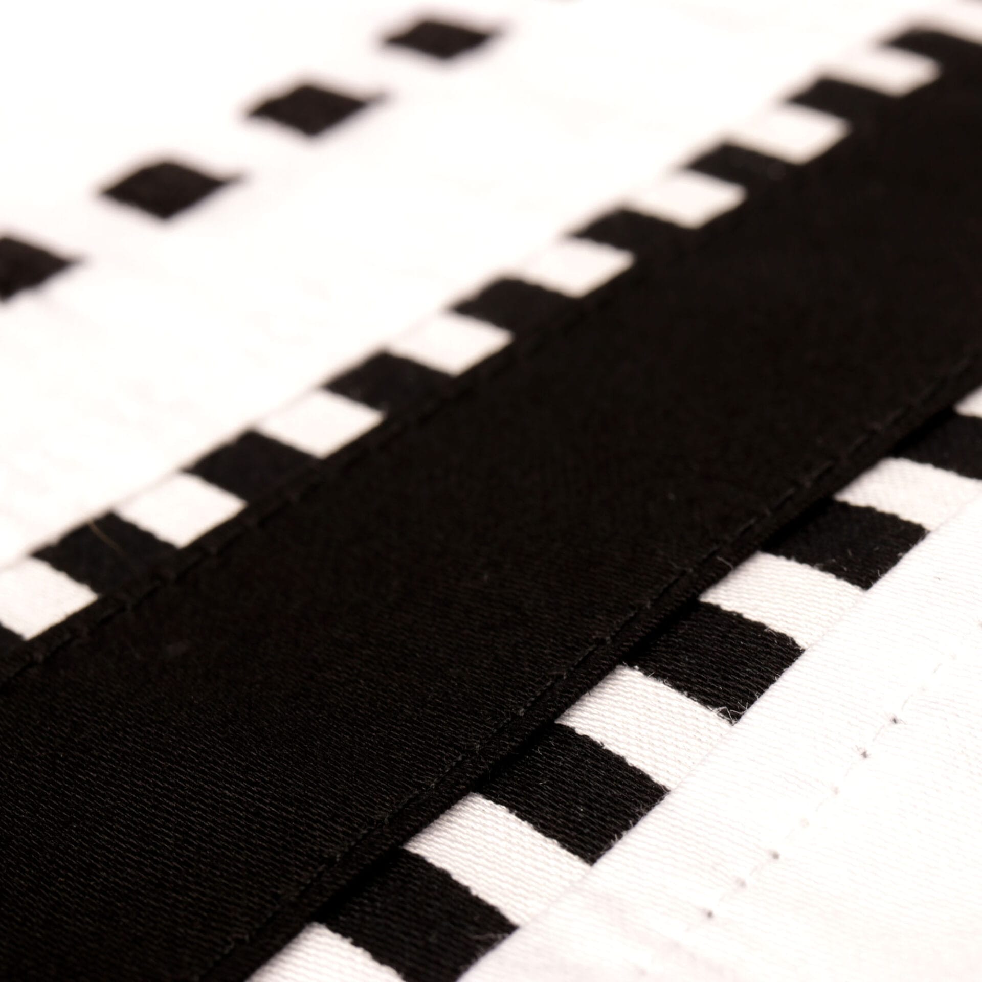 Chest Horizontal Beam White Long Sleeve Cotton Men's Shirt