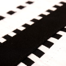 Chest Horizontal Beam White Long Sleeve Cotton Men's Shirt