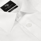 White Safari Multi-Pocket Pleated Epaulettes Long Sleeve Shirt