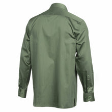 Olive Quest Multi-Pocket Pleated Long Sleeve Shirt