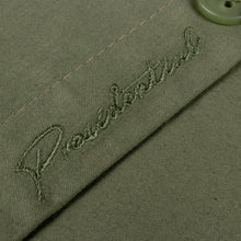 Olive Quest Multi-Pocket Pleated Long Sleeve Shirt