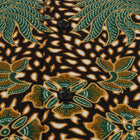 Autumn Leaves Green - Men's Long Sleeve Printed Cotton Shirt