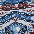 Spring Flowers - Blue Men's Long Sleeve Printed Cotton Shirt