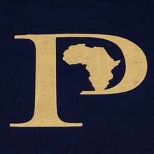 Africa P - Navy T-Shirt