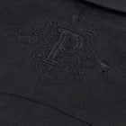 African Diamond - Black Long Sleeve Cotton Linen Embroidered Men's Shirt