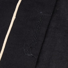 African Diamond - Black Long Sleeve Cotton Linen Embroidered Men's Shirt