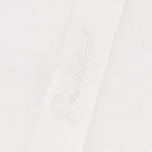 Presidential Style - White Gold Long Sleeve Cotton Linen Embroidered Men's Shirt