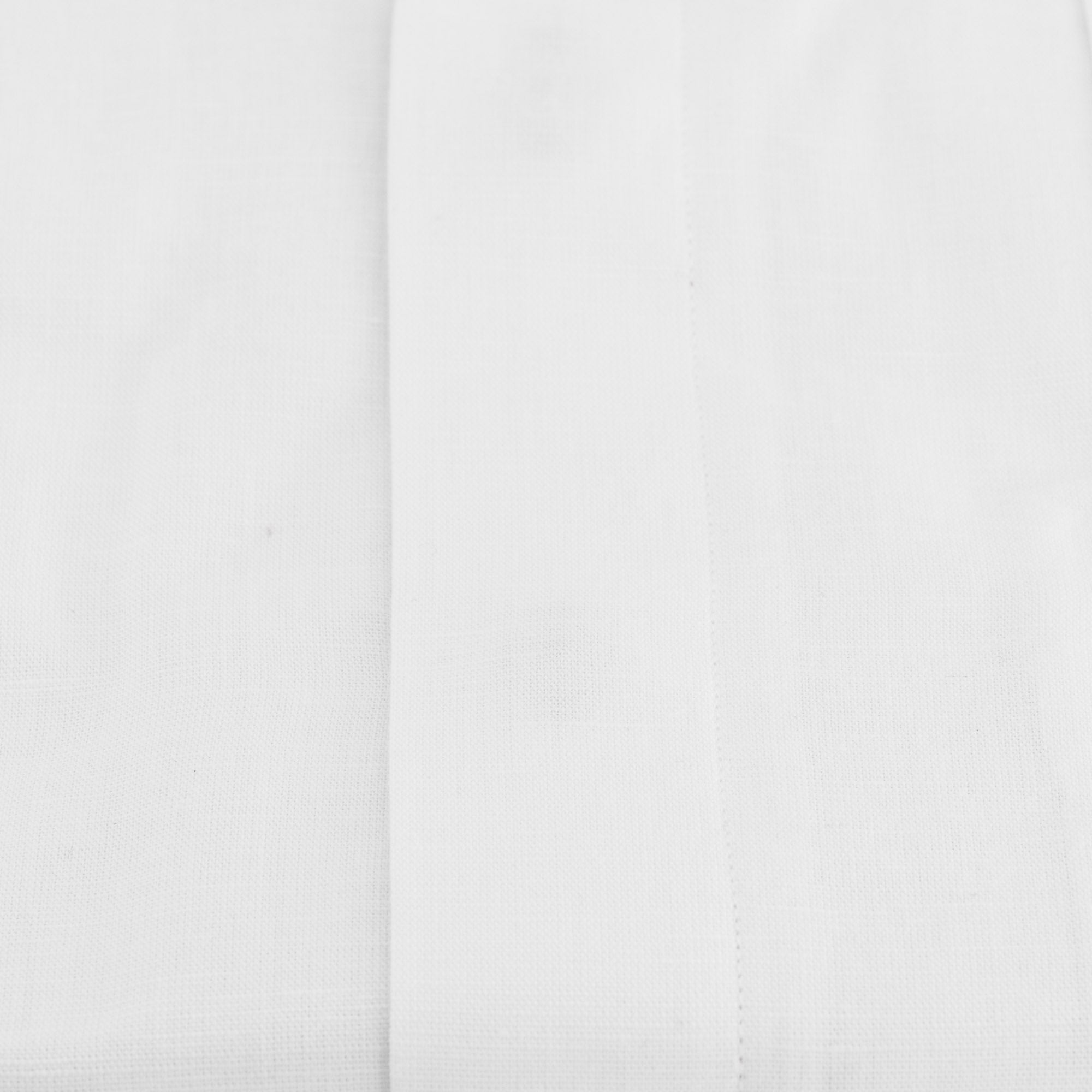 Presidential Style - White Gold Long Sleeve Cotton Linen Embroidered Men's Shirt