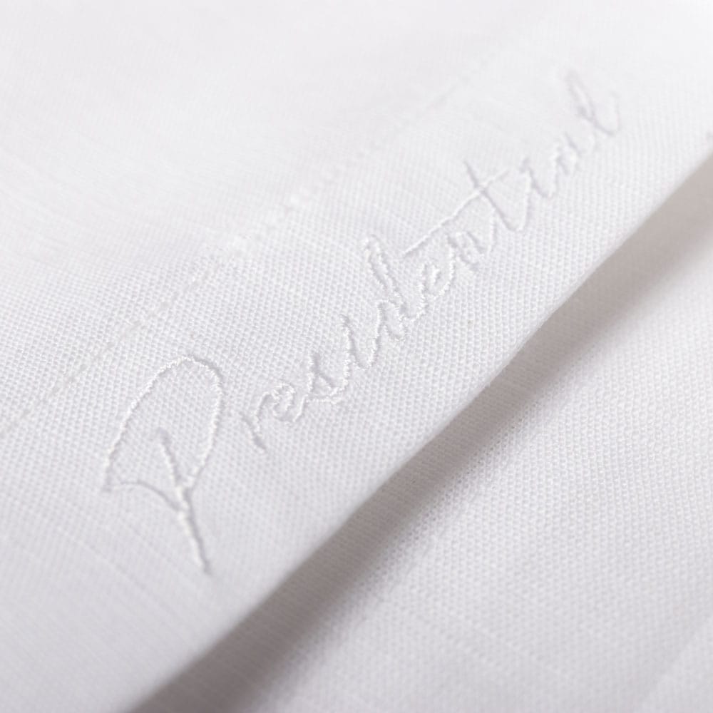 White Sky Long Sleeve Cuban Multi Pocket Cotton Linen Shirt