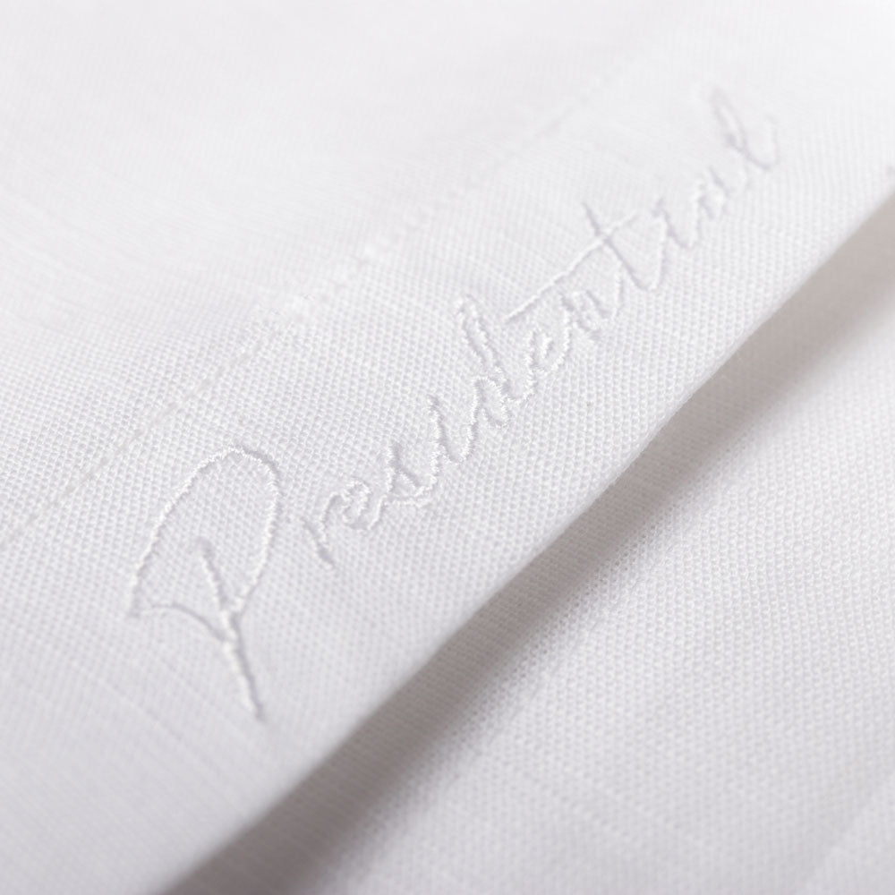 Blanco Short Sleeve Cotton Linen Cuban Cubavera Shirt