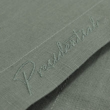 Sage Sky Long Sleeve Cuban Multi-Pocket Cotton Linen Shirt